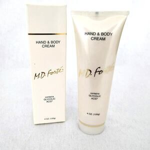 MD Forte Hand & Body Cream Glycolic Acid 4 oz. NEW Old Stock Discontinued